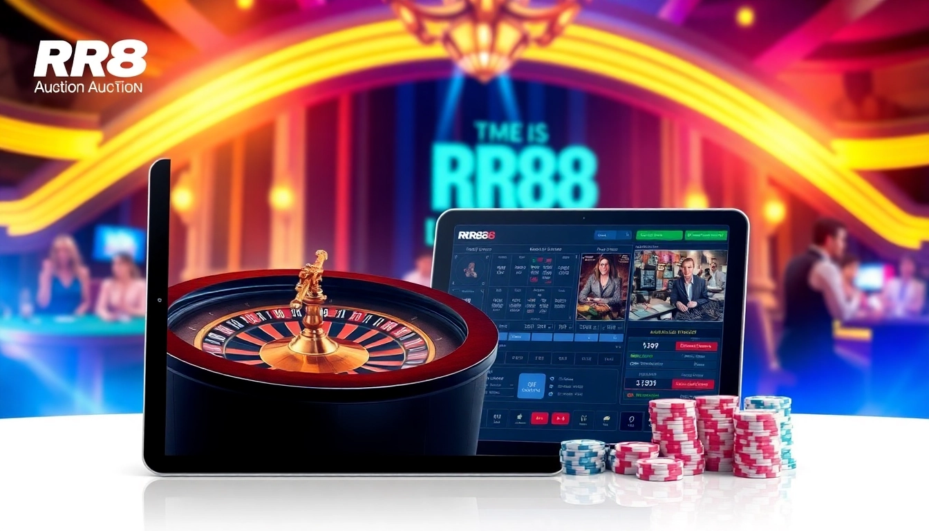 Experience the thrill of winning at RR88 Auction with engaging casino games and betting strategies.