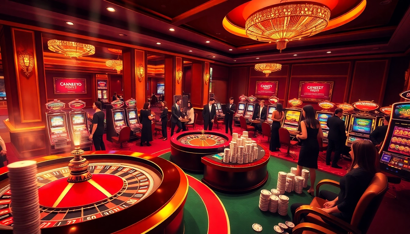 Play thrilling games at https://789wins1.net/ with vibrant casino atmosphere showcasing roulette, slots, and poker excitement.