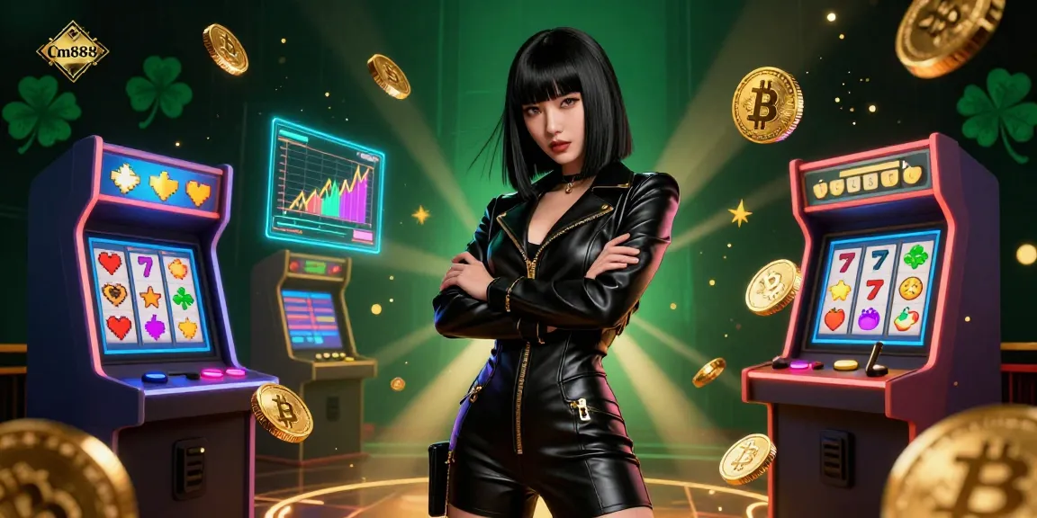 Engage with Cm888 for exciting gameplay amidst a vibrant casino atmosphere.