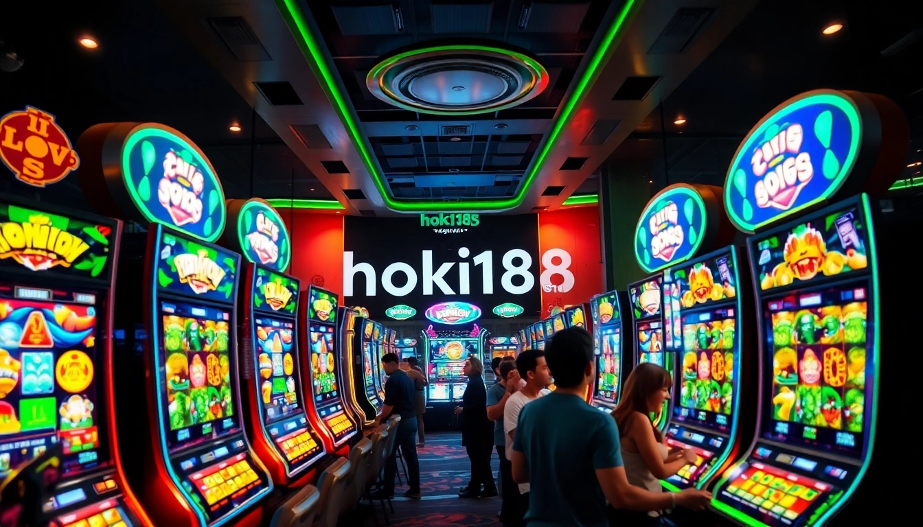 Experience the excitement of hoki138 with vibrant slot machines and an energetic online gaming atmosphere.