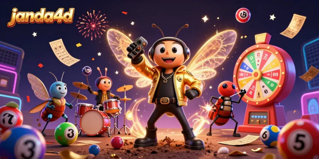 Janda4d menghadirkan cicada rock star di momen kemenangan dalam permainan lotere yang memukau.