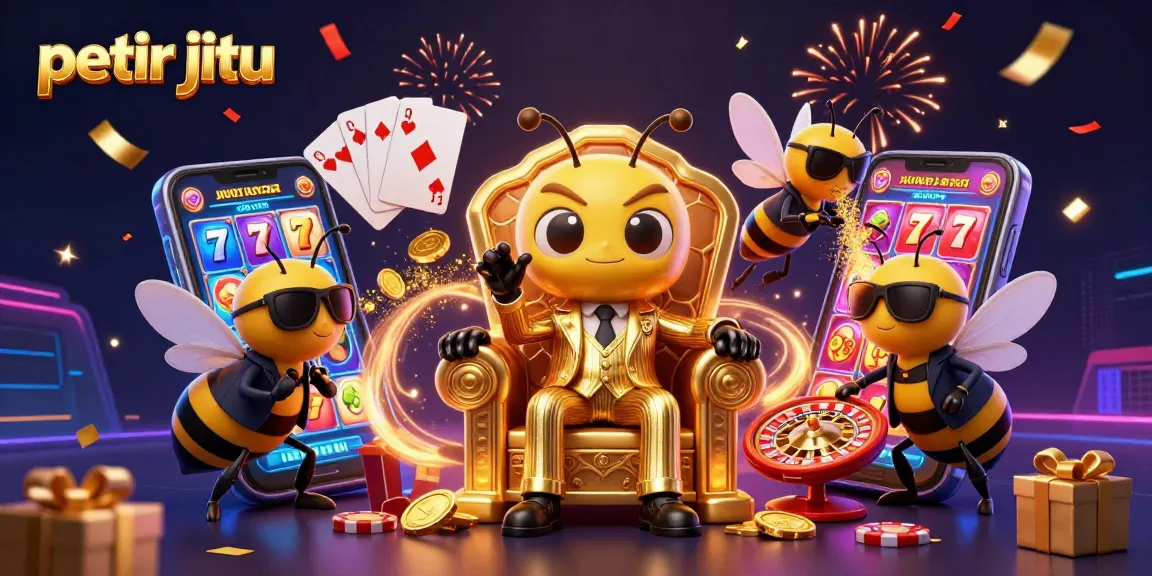 Mainkan petir jitu dengan slot menarik, dipandu oleh bos lebah dalam ilustrasi 3D yang dinamis.