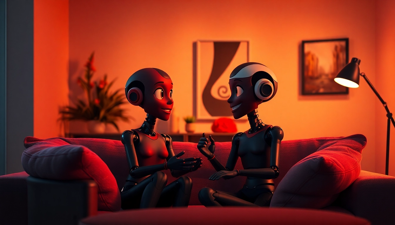 Engaging playful NSFW AI character interaction in a cozy, intimate setting.