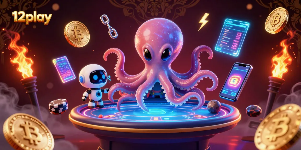 Join 12play and experience an exciting holographic poker game in a vibrant cosmic setting!