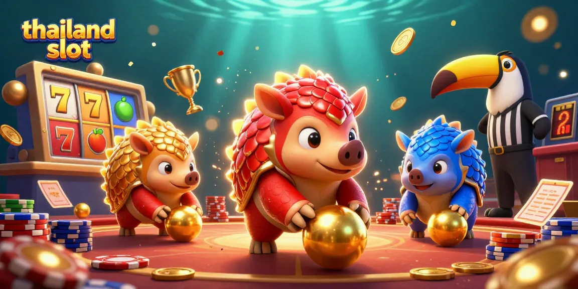 Experience the thrill of thailand slot with rival pangolins and dynamic slot reels in action.