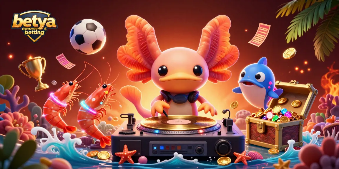 Experience betya motorsport betting excitement with a vibrant underwater party scene.