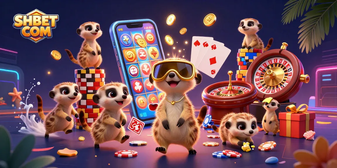 Engage in thrilling gameplay at SHBET COM with vibrant meerkats leading the casino experience.