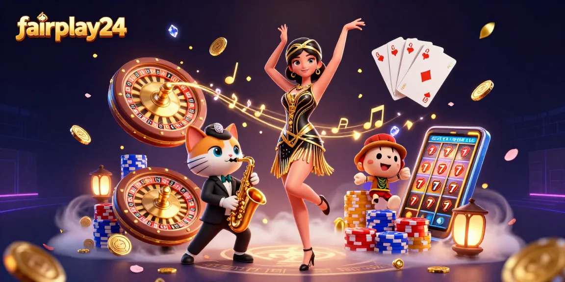 Bet on big wins with fairplay24 in a vibrant online casino scene filled with action.