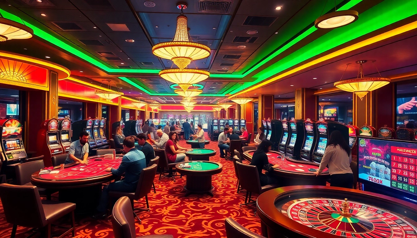 Engaging players at 32win3 casino tables showcasing excitement and gameplay.
