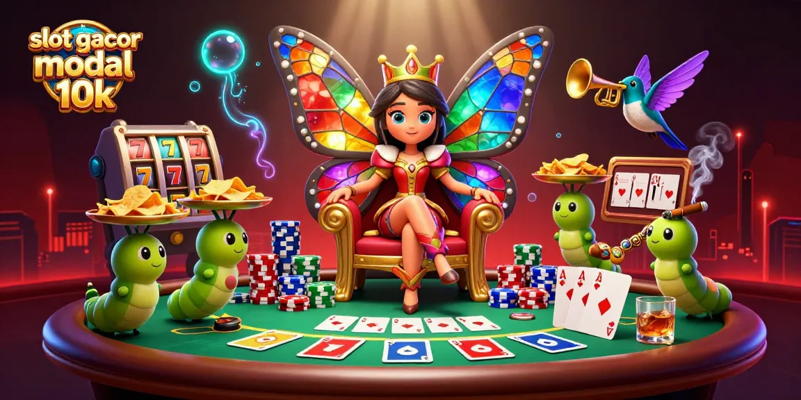 Experience thrilling excitement with slot gacor modal 10k, showcasing vibrant casino elements!