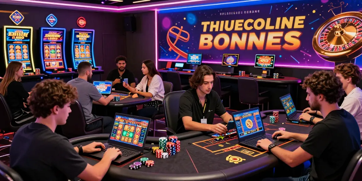 Players enjoying new online casinos with vibrant games and promotions in a lively casino setting.