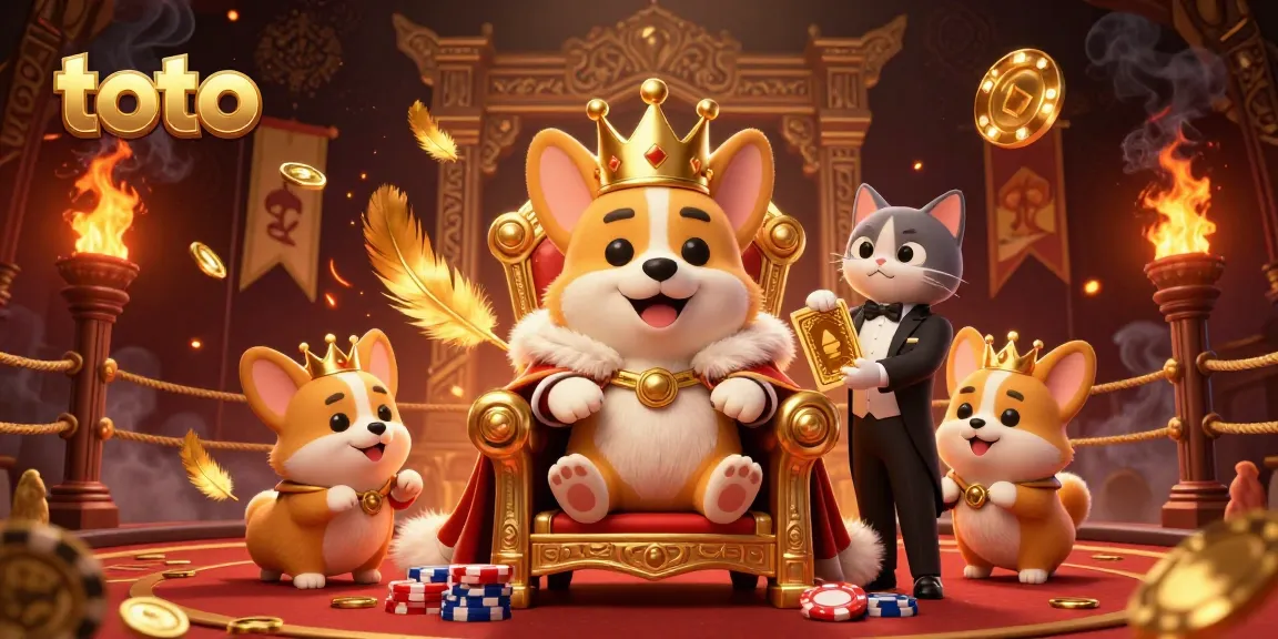 Experience the thrill of toto betting with dynamic gambling elements and playful characters.