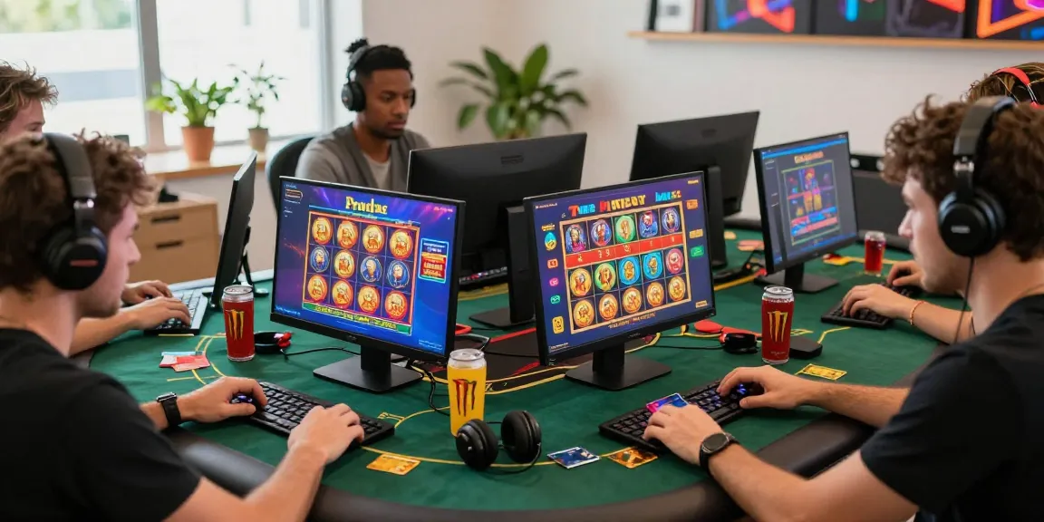 Engaged players exploring credit card casinos at home with https://dea.org.uk prominently featured, showcasing the excitement of online gaming.