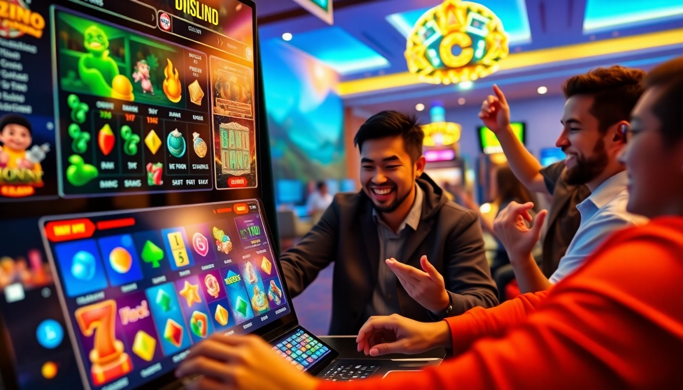 Online gaming excitement at Nhà cái xx88 with dynamic casino games and happy players.