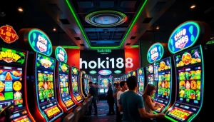 Experience the excitement of hoki138 with vibrant slot machines and an energetic online gaming atmosphere.