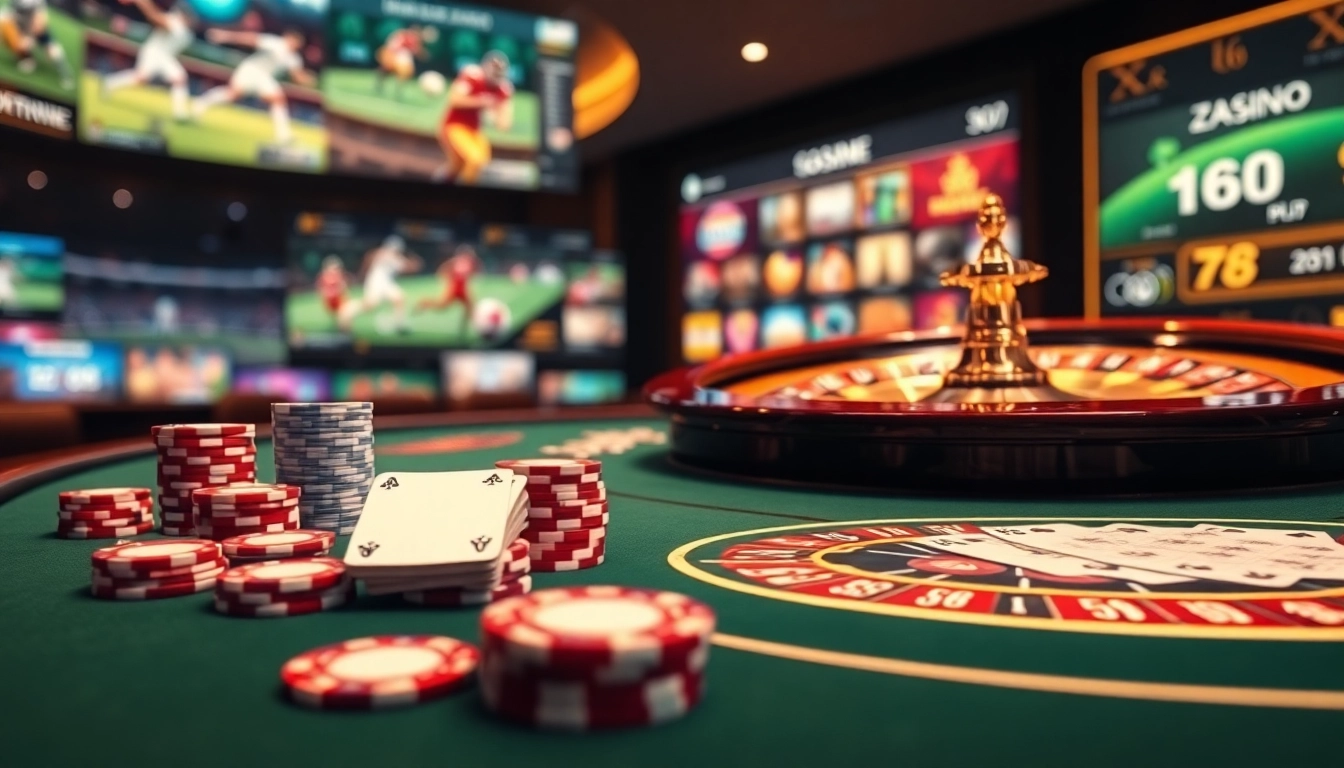 Experience the thrill of betting at XX 88, showcasing vibrant casino chips and cards.