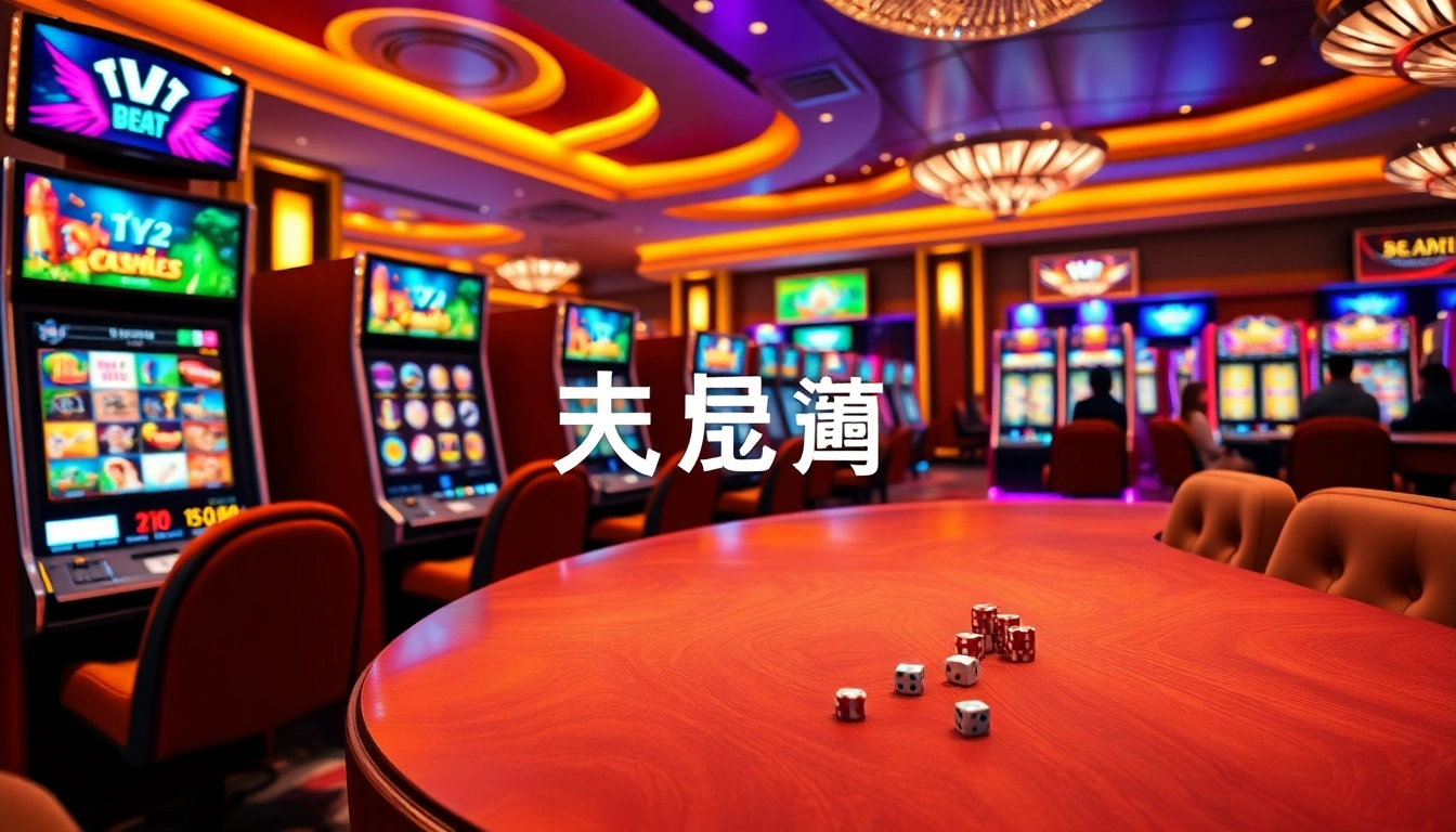 Experience the excitement of 온라인슬롯 with vibrant machines and engaging gameplay in a luxurious casino environment.