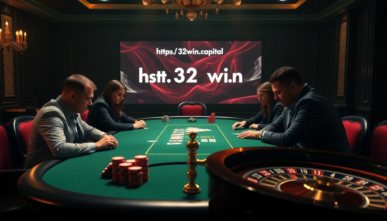 Experience high-stakes action at https://32win.capital with professional poker gameplay and an elegant casino atmosphere.