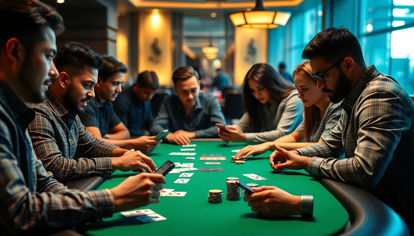 7xl סוכן מגביר מעורבות בפוקר אונליין באווירה משחקית תוססת.