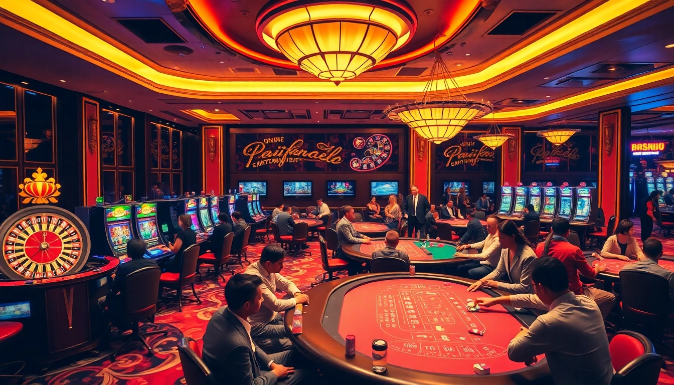 Experience the thrill of pahala4d at luxurious casino tables with vibrant gaming action.