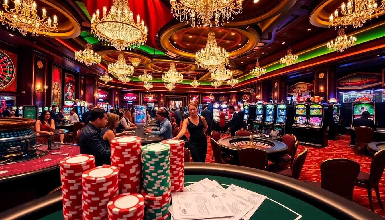 Engaging gaming action at a luxurious casino, featuring xx88tv.com with poker chips and roulette wheels.