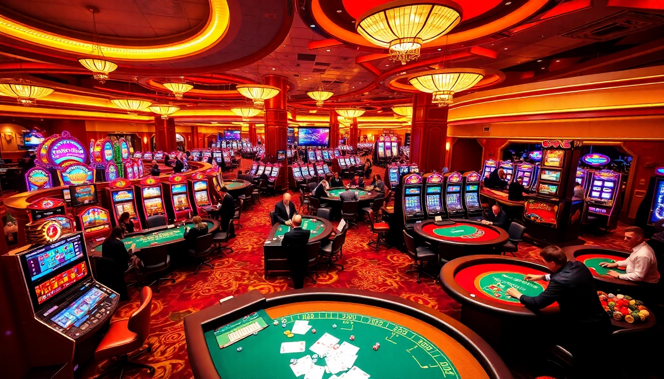 Experience thrilling gameplay at TR88 CASINO with vibrant slots and lively gaming tables.