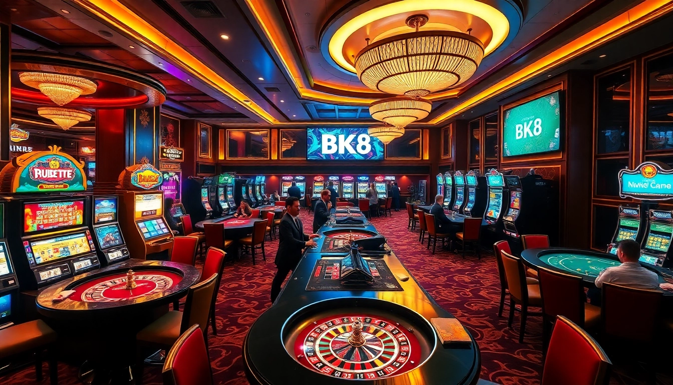 Experience the excitement of BK8 เว็บตรง with engaging casino games and vibrant visuals.